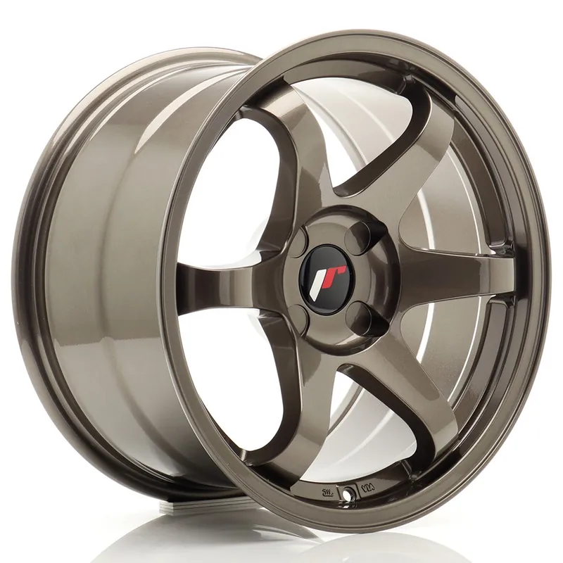 Janta aliaj 17″ JR Wheels JR3 17×9 ET20-35 4H BLANK Bronze Ofertă specială
