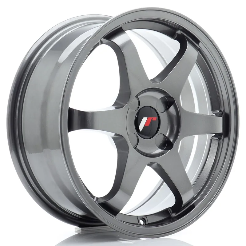 Disponibil imediat Janta aliaj 17″ JR Wheels JR3 17×7 ET20-42 4H BLANK Gun Metal