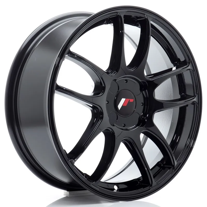 Janta aliaj 17″ JR Wheels JR29 17×7 ET20-48 4H BLANK Gloss Black Livrare gratuită