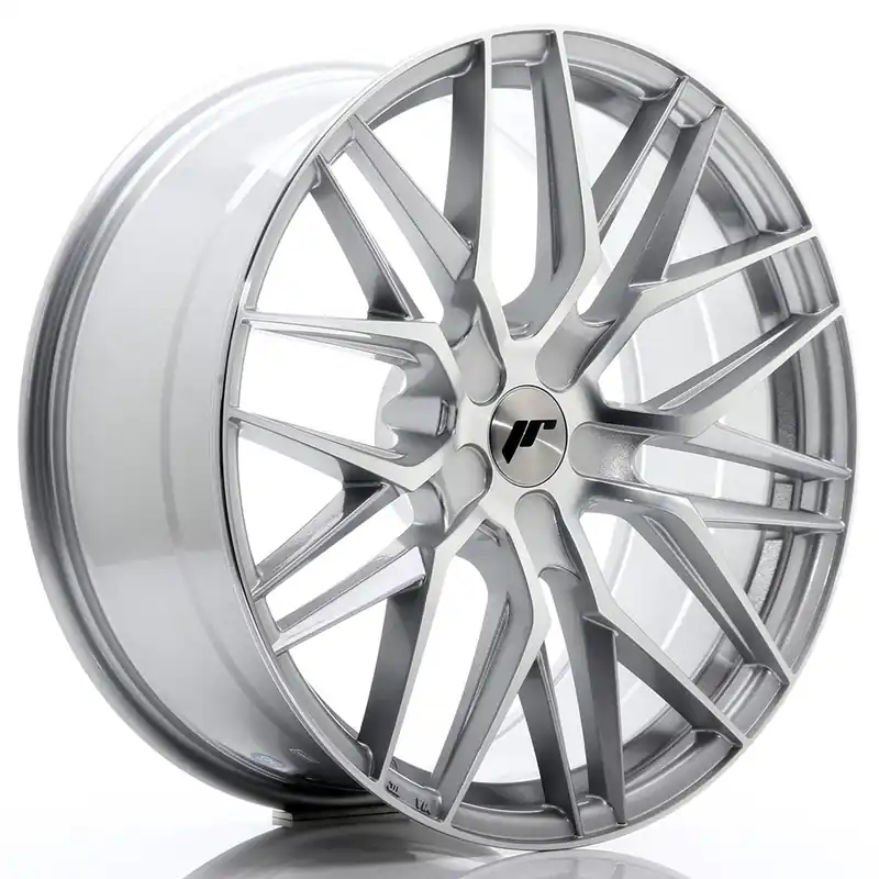 Janta aliaj 20″ JR Wheels JR28 20×8,5 ET35 5×114,3 Silver Machined Chilipir
