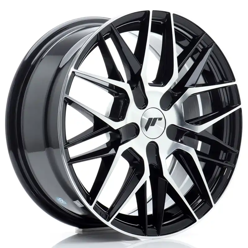 Ieftin Janta aliaj 16″ JR Wheels JR28 16×7 ET20-40 BLANK Gloss Black Machined Face
