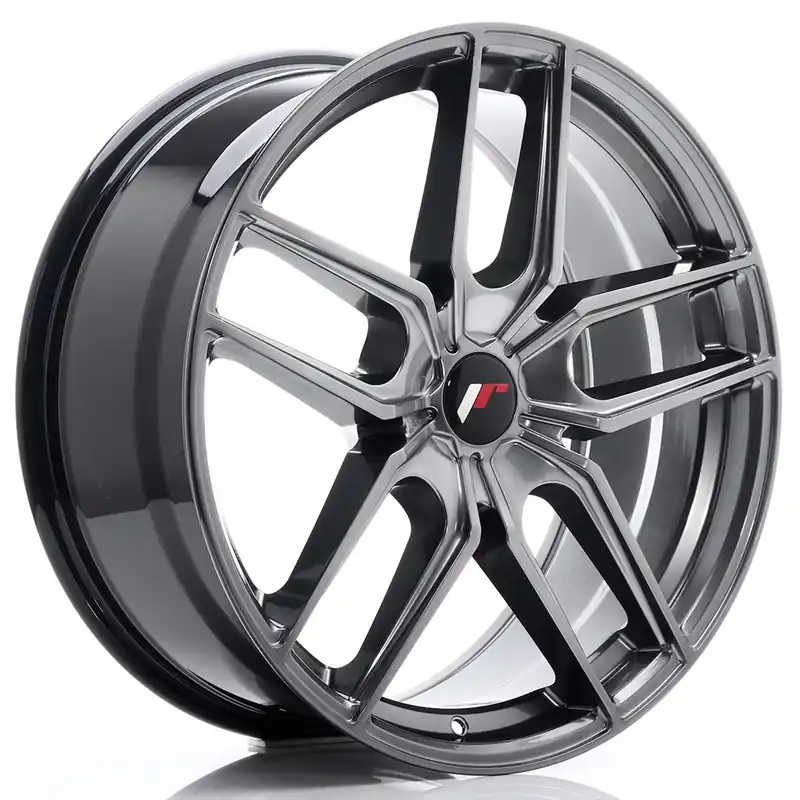 Janta aliaj 20″ JR Wheels JR25 20×8,5 ET20-40 5H BLANK Hyper Black Reducere de preț