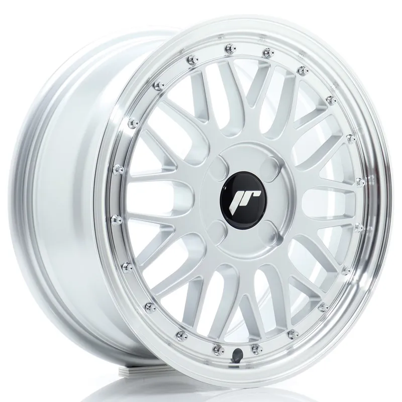 Ofertă specială Janta aliaj 16″ JR Wheels JR23 16×7 ET20-45 4H BLANK Hyper Silver w/ Machined Lip