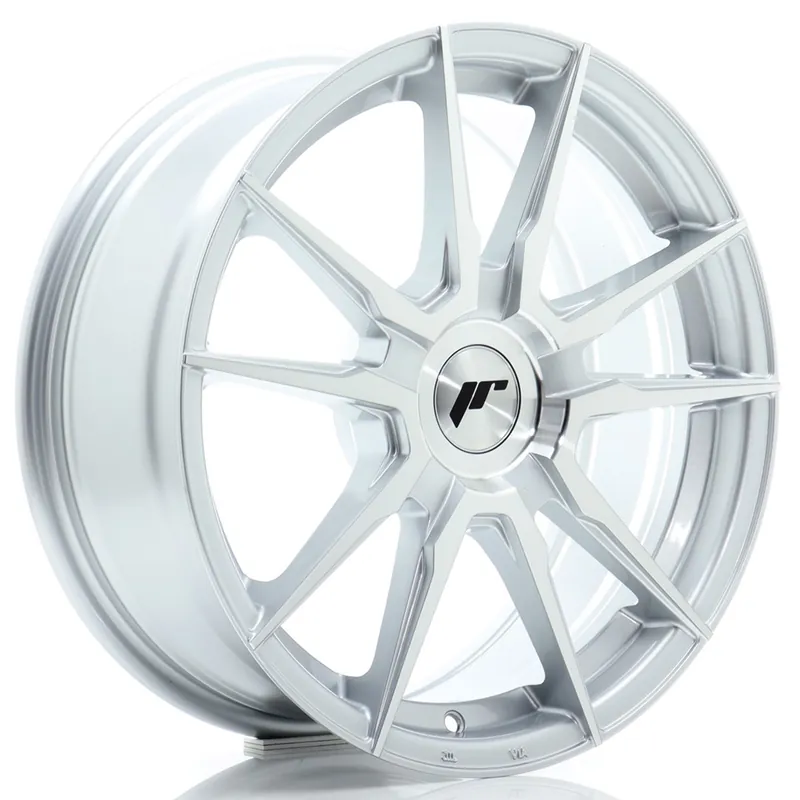 Retur gratuit Janta aliaj 17″ JR Wheels JR21 17×7 ET20-40 BLANK Machined Silver