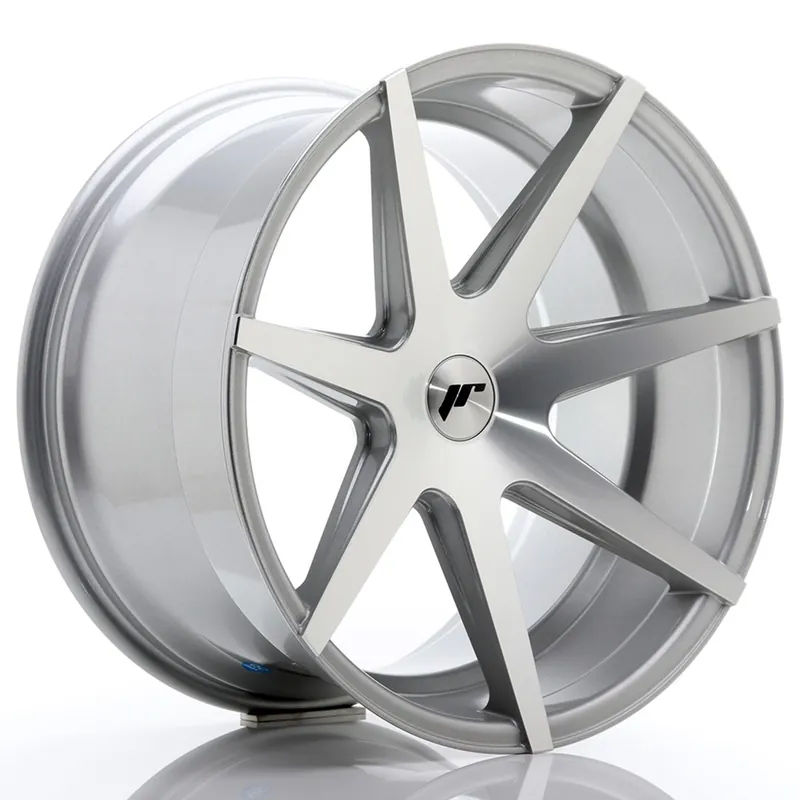 Janta aliaj 20″ JR Wheels JR20 20×11 ET20-30 5H BLANK Silver Machined Face Popular