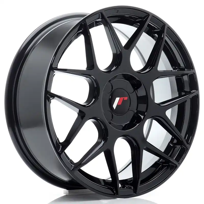 Expediere rapidă Janta aliaj 17″ JR Wheels JR18 17×7 ET20-40 4H BLANK Gloss Black