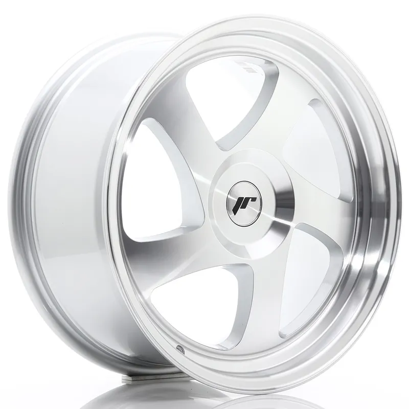 Janta aliaj 18″ JR Wheels JR15 18×8,5 ET20-40 BLANK Silver Machined Face Doar azi