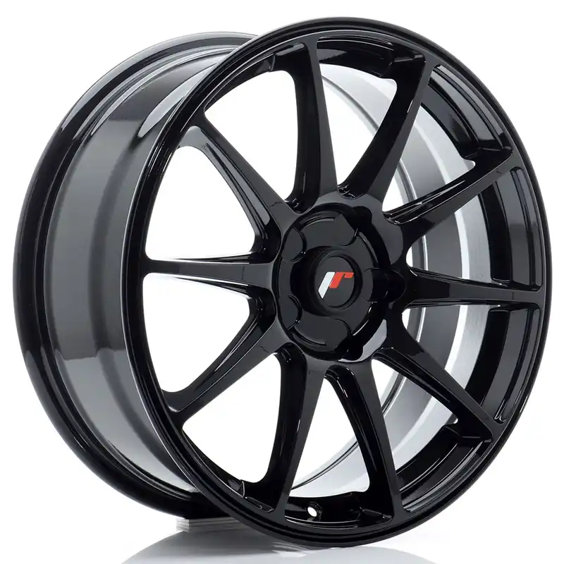 Janta aliaj 18″ JR Wheels JR11 18×7,5 ET40 5×114,3 Gloss Black Livrare rapidă