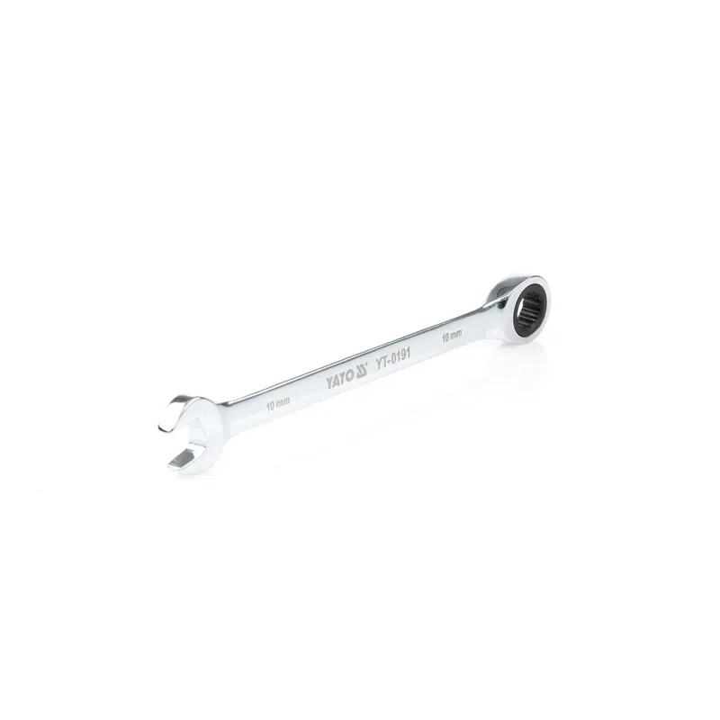 Cheie combinată și inelară cu clichet 10 mm Yato Lichidare de stoc