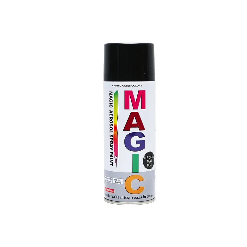 Ieftin Spray vopsea MAGIC NEGRU MAT 450 ml