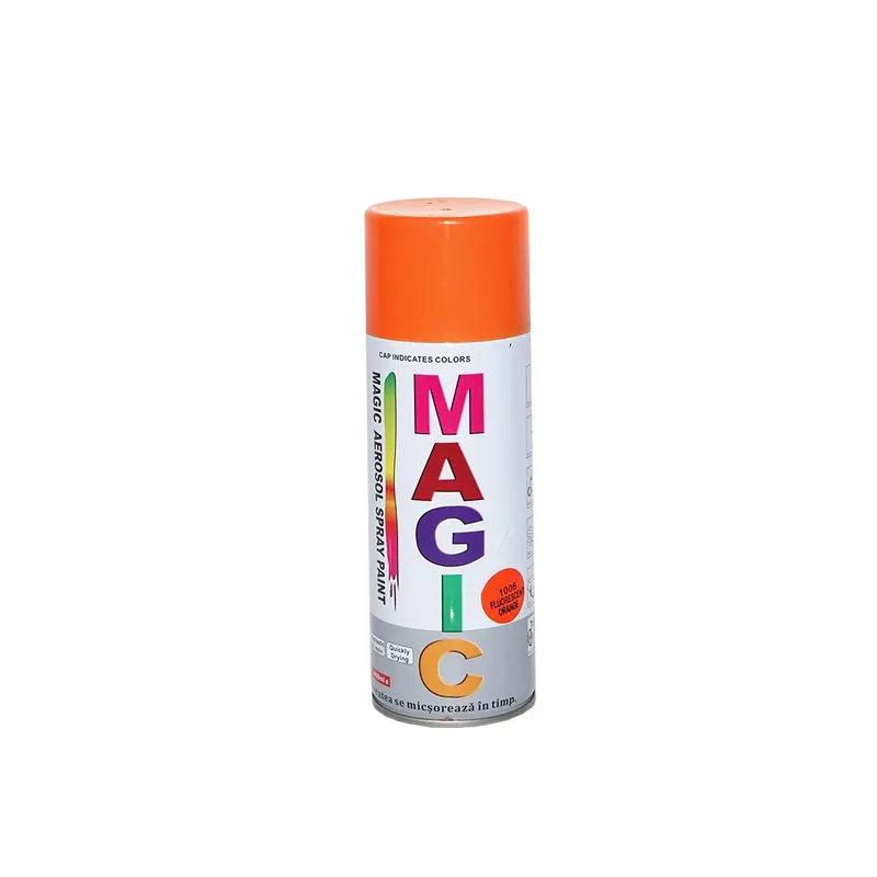 Ofertă exclusivă Spray vopsea MAGIC PORTOCALIU FLUORESCENT 450 ml