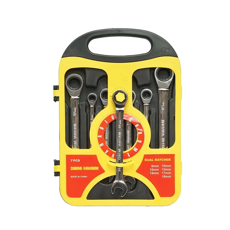 Trusa chei combinate fixe si inelare cu clichet 8-19mm 7 piese Breckner Germany Vezi acum