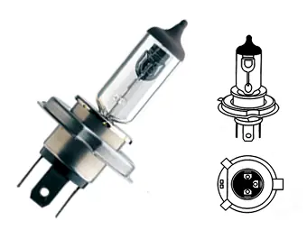 Comandă acum Bec H4 ART 12v 60/55W