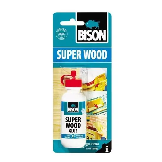 SUPER WOOD Adeziv pentru lemn rezistent la apă Doar azi