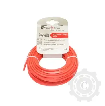 Fir patrat pentru motocoasa, 3 mm x 15 m cu insertie Reduceri
