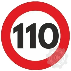 ABTIBILD REFLECTORIZANT LIMITA VITEZA 110 Ofertă exclusivă