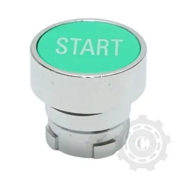 Cap buton comanda START verde Ø 22mm LAY5 Preț mic