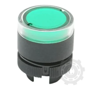Retur gratuit Cap buton comanda iluminat verde Ø 22mm LAY5