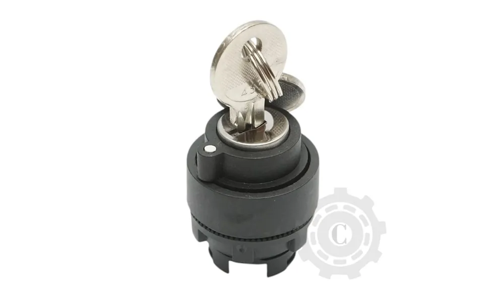 Livrare expres Cap buton selector 2 pozitii retinere cu cheie Ø 22mm LAY5