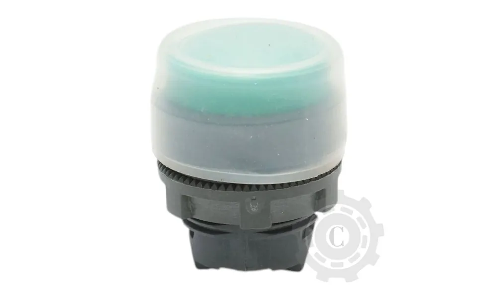 Cumpără online Cap buton comanda verde cu capac de protectie Ø 22mm