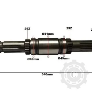 Expediere rapidă Ax Priza Putere R122909