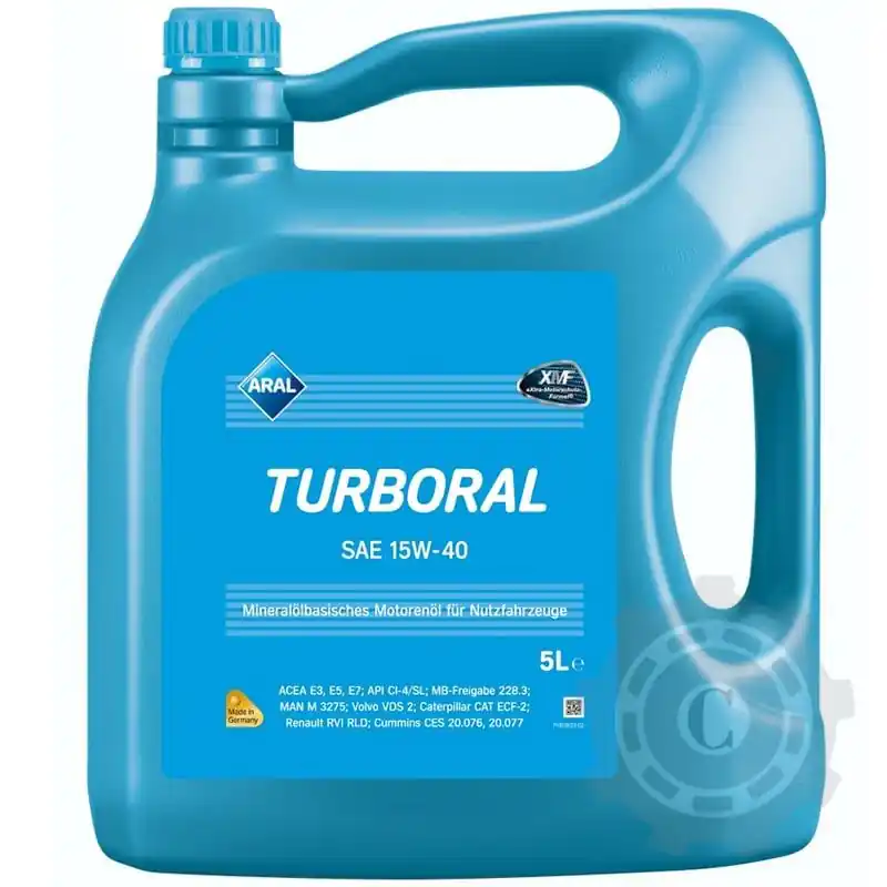 Cel mai bun preț ULEI ARAL TURBORAL 15W40 5L