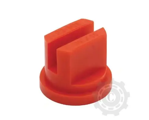 Duza ventilator plat RS 110° 04 rosie din plastic MMAT Ofertă