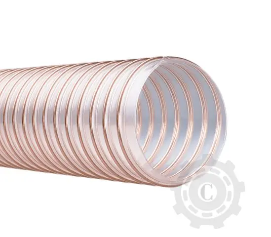 Ieftin Furtun PVC spiralat 25 mm LIGNUM GRI