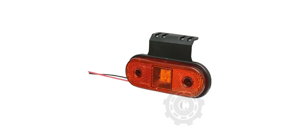 Doar azi Lampa LED laterala de gabarit galbena 12-24V