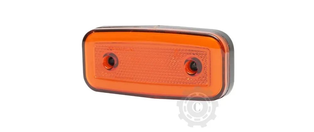 Lampa laterala led galbena 113mm 12-24V Super ofertă