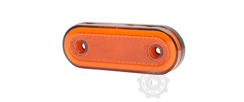 Ofertă exclusivă Lampa laterala led galbena 118mm 12-24V
