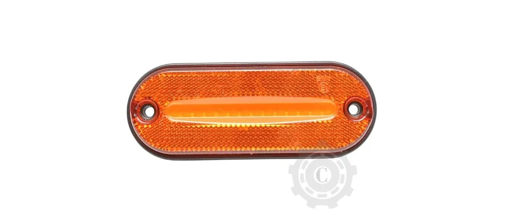 Lampa laterala LED galbena 120mm 12-24V Plată sigură