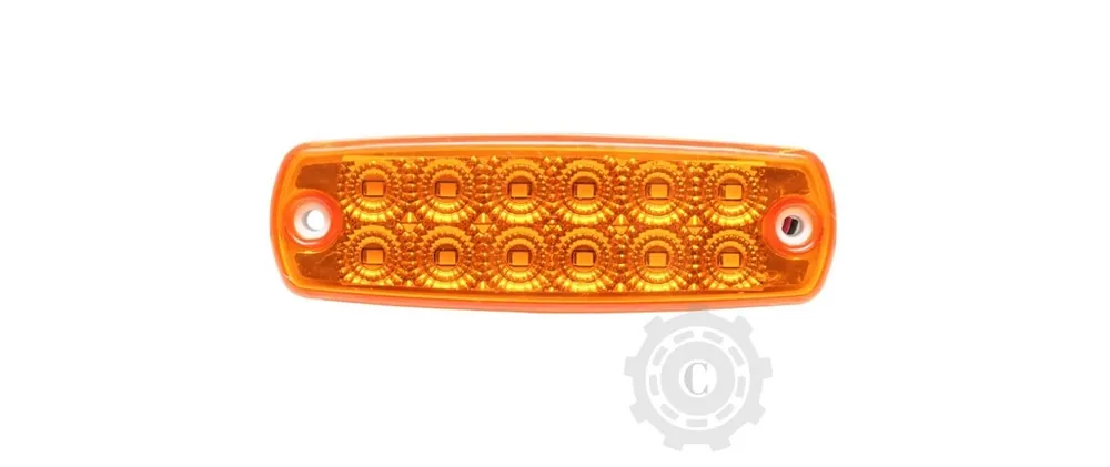 Retur gratuit Lampa laterala LED galbena 12-24V