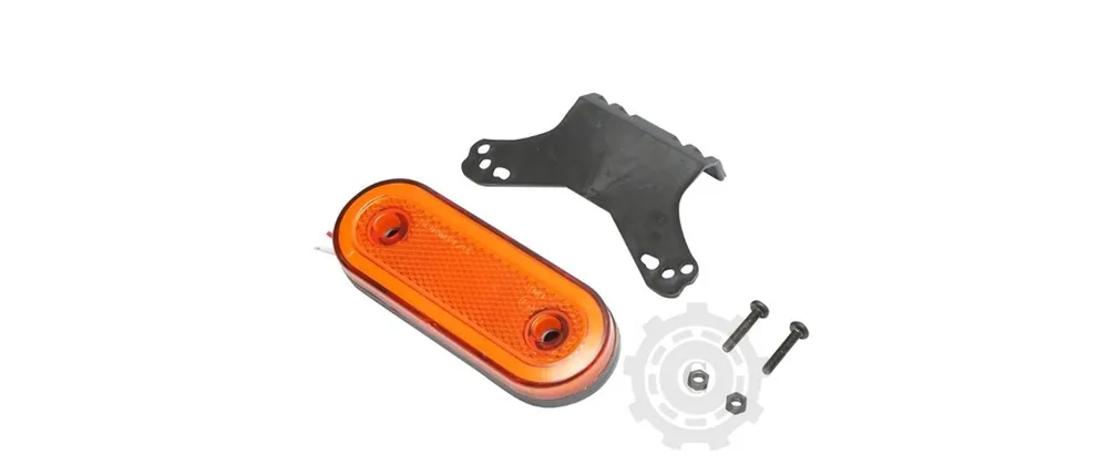 Lampa laterala galbena 118mm 12-24V Ofertă exclusivă