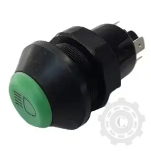 Preț mic COMUTATOR TIP BUTON LUMINI ROTUND VERDE