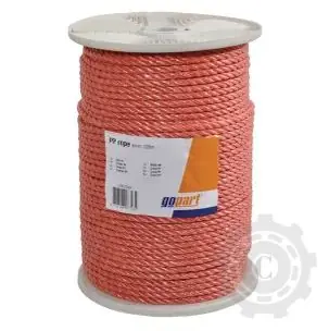 CABLU PP PORTOCALIU 8MM Reducere de preț