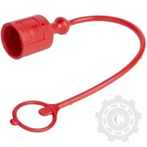 Capac contra prafului 1/2" rosu pt HNV-M Reducere specială