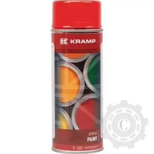Spray vopsea roșie trafic RAL 3020 Livrare expres