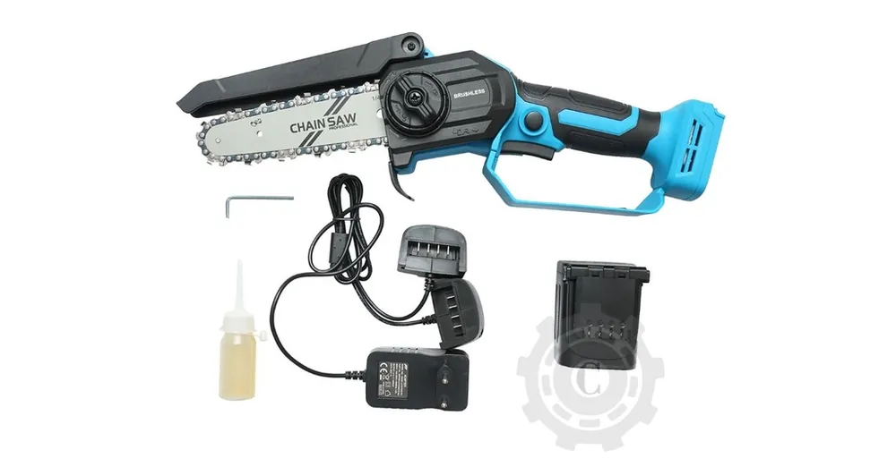 MINI FIERASTRAU ELECTRIC 500W CU ACUMULATOR 21V Livrare gratuită