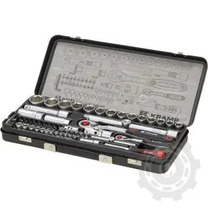 180465420KR SET CAPETE CHEI TUBULARE DE IMPACT CU PROFIL INTERIOR SI EXTERIOR DE 1/4" SI 1/2", 65 piese Preț redus