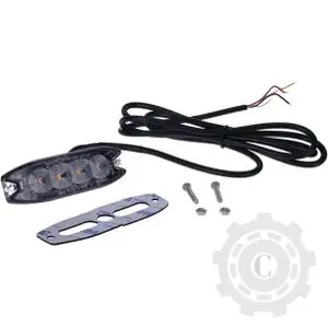 LA20074 LAMPA DE AVERTIZARE INTERMITENTA GALBENA 4 LED-URI Noutate