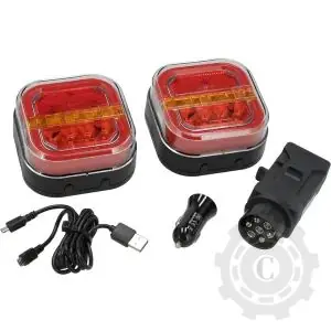Transport gratuit LA60040R SET LAMPI LED SPATE FARA CABLU