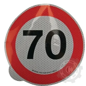 Retur gratuit AUTOCOLANT INDICATOR LIMITA VITEZA  70km/h