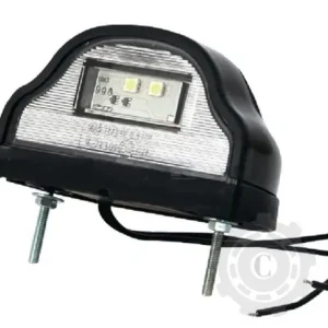 LA41002 LAMPA NUMAR INMATRICULARE LED 12-24V NEAGRA Doar azi
