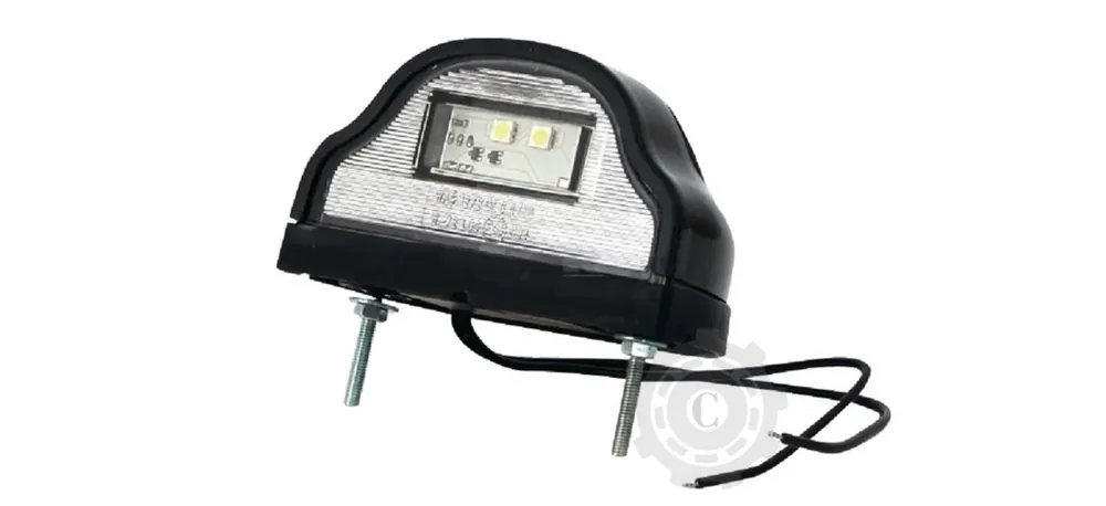 LA41002 LAMPA NUMAR INMATRICULARE LED 12-24V NEAGRA Doar azi