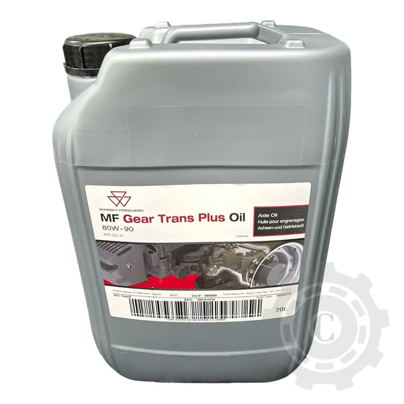 Plată securizată ULEI MF GEAR TRANS PLUS 80W90 20L