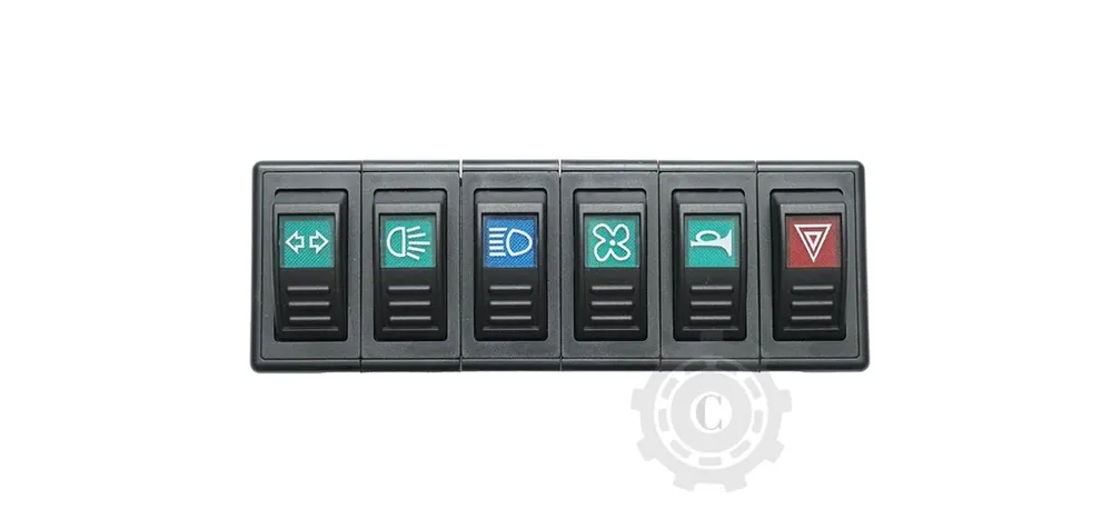 Cumpără online Panou comanda, comutator 6 butoane universal
