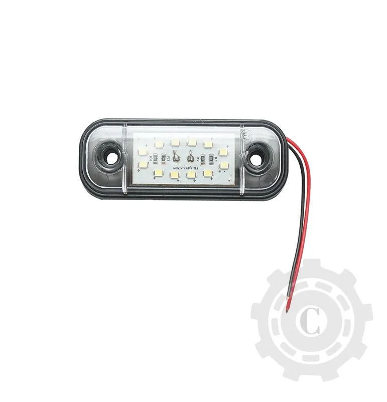 Preț mic LAMPA LATERALA GABARIT SLIM ALB 12-24V