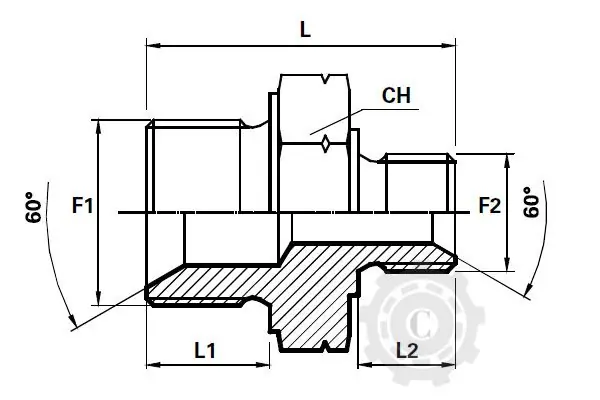 NIPLU 10X1-1/4 BSP Lichidare de stoc