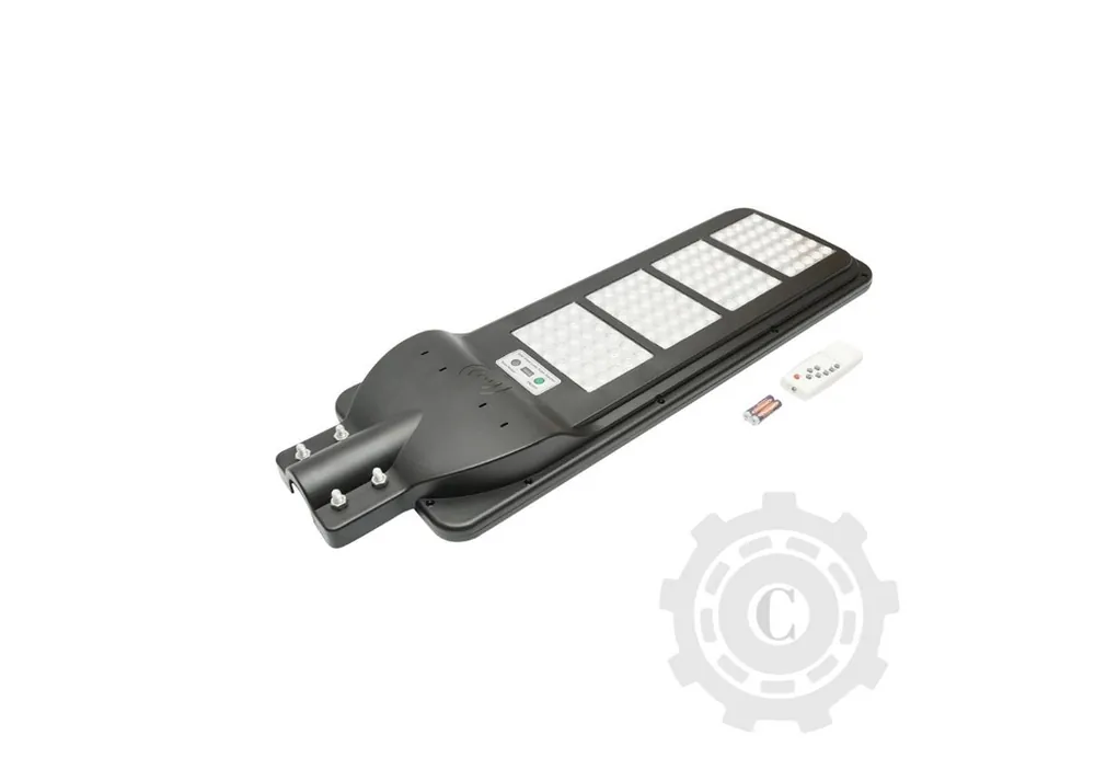 Discount LAMPA SOLARA LED 300W CU PANOU SOLAR SI SENZOR DE MISCARE